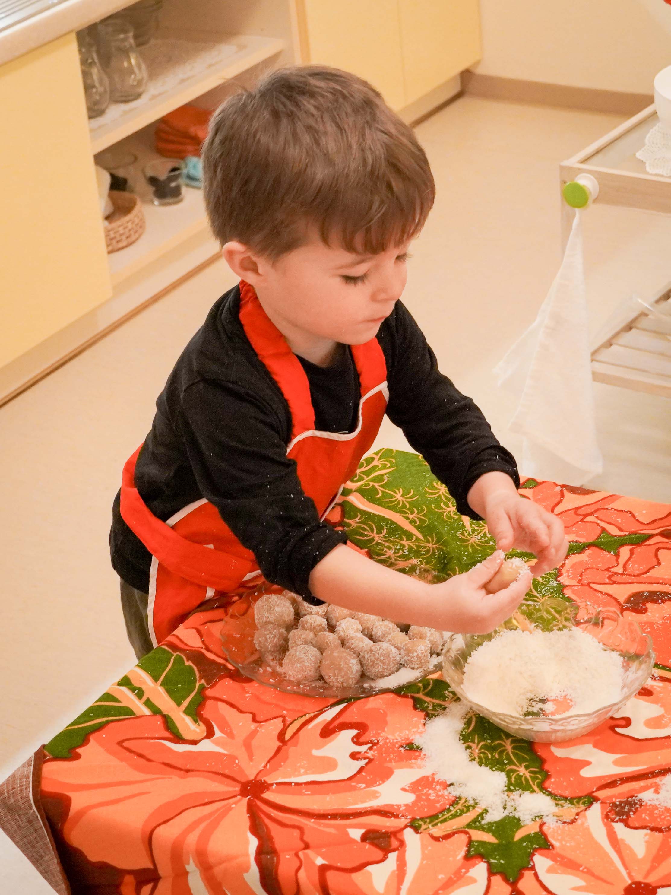Christmas Baking - Montessori toddler child care