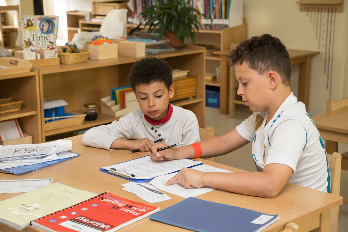 Teaching younger peers in Montessori - Multi Age Classrooms