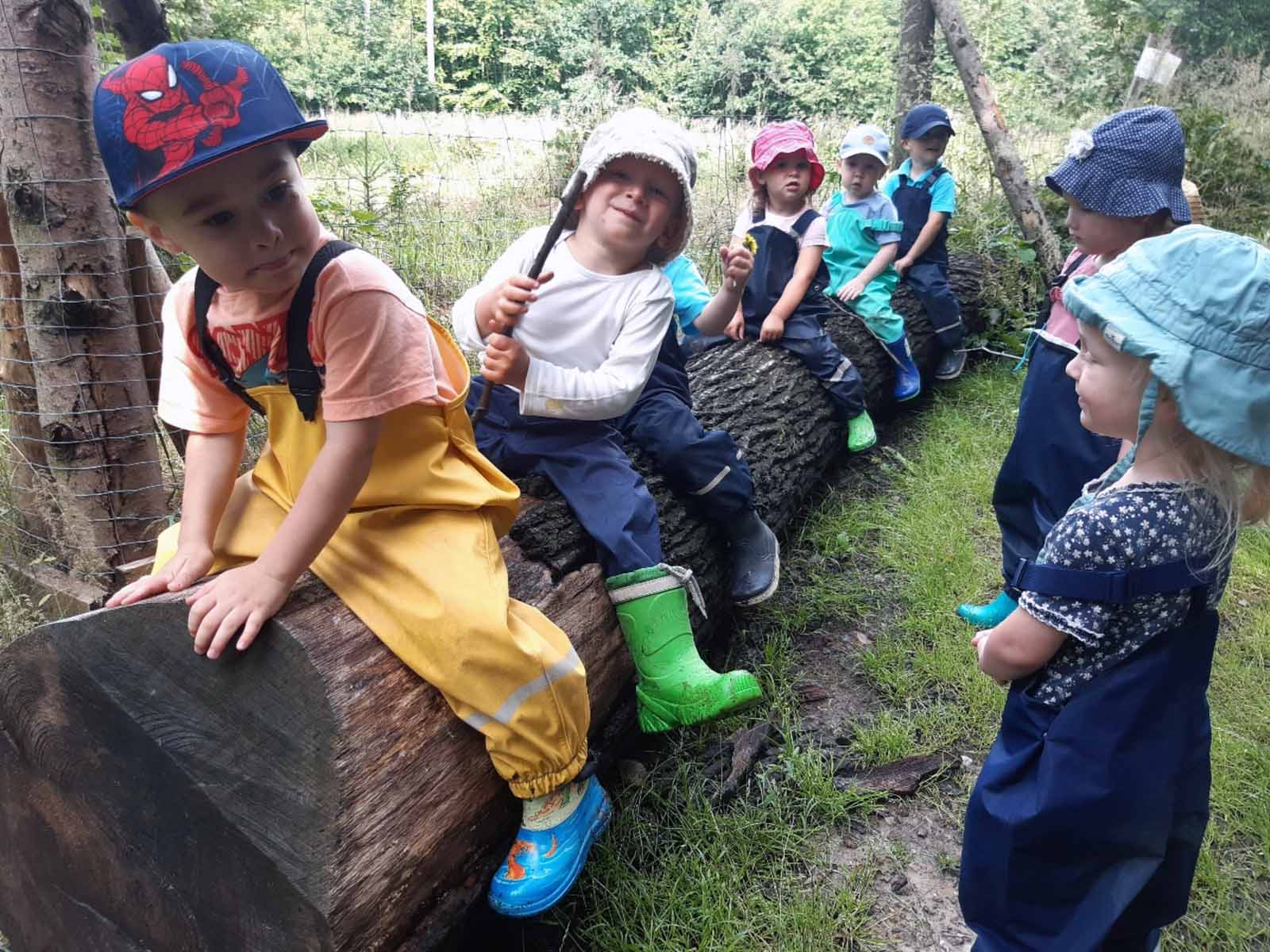 Montessori dětská skupina - procházky v lese
